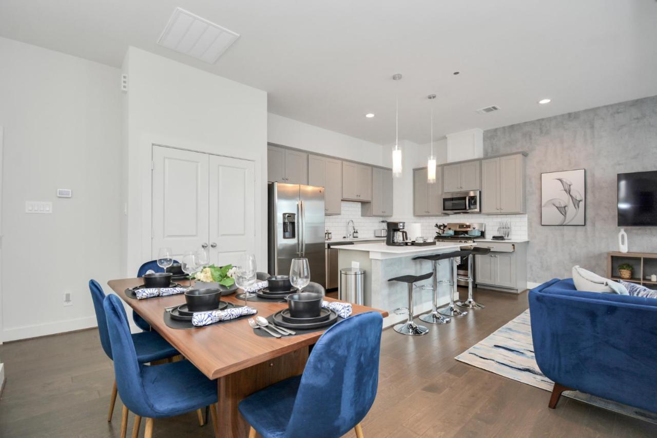 Casa Azure - New Modern 3 Bedroom Med Center, Nrg, Uh Χιούστον Εξωτερικό φωτογραφία