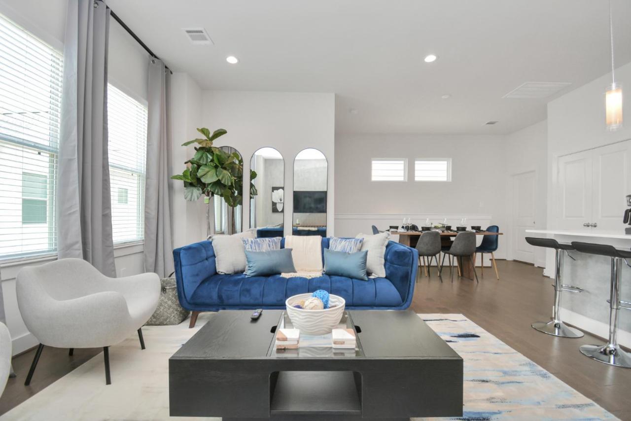 Casa Azure - New Modern 3 Bedroom Med Center, Nrg, Uh Χιούστον Εξωτερικό φωτογραφία