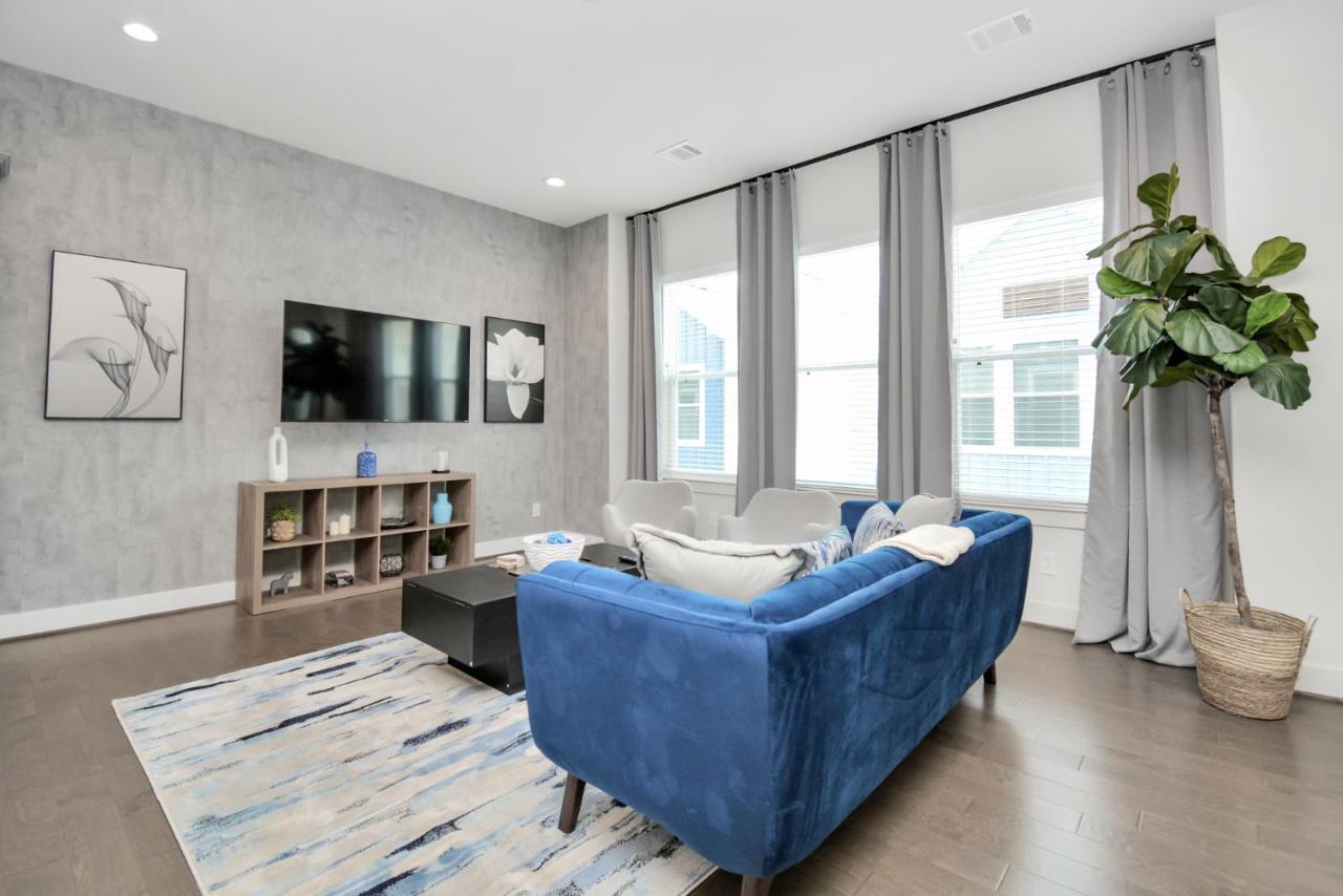 Casa Azure - New Modern 3 Bedroom Med Center, Nrg, Uh Χιούστον Εξωτερικό φωτογραφία